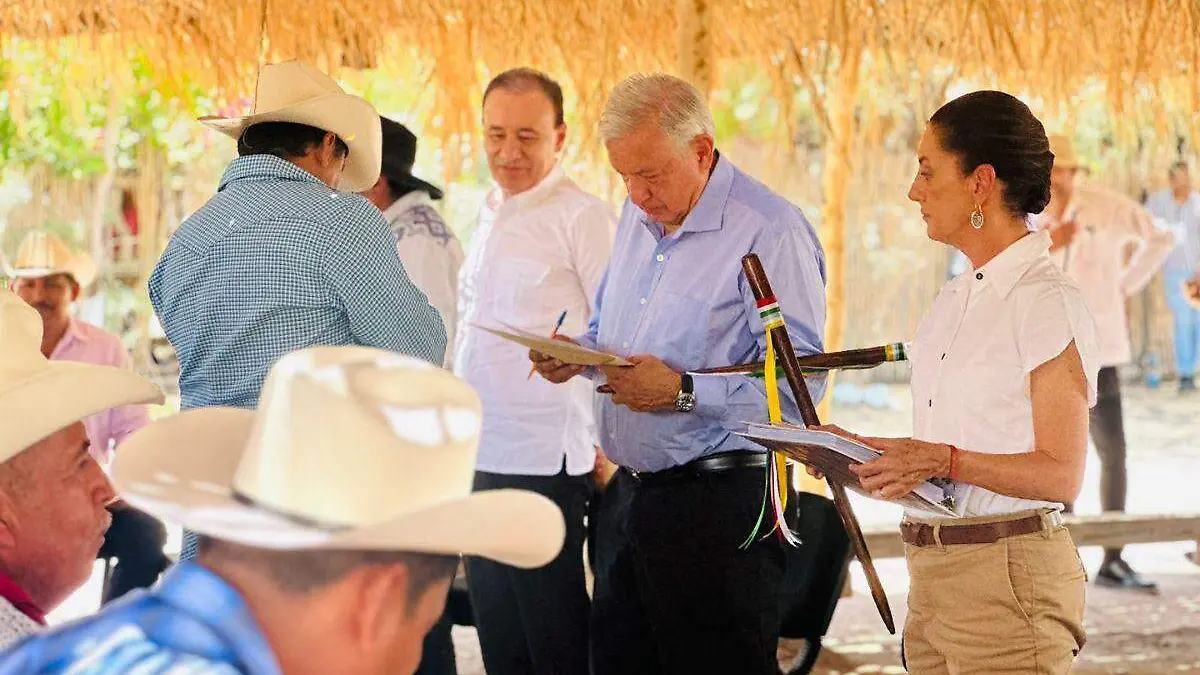 AMLO y Sheingbaum